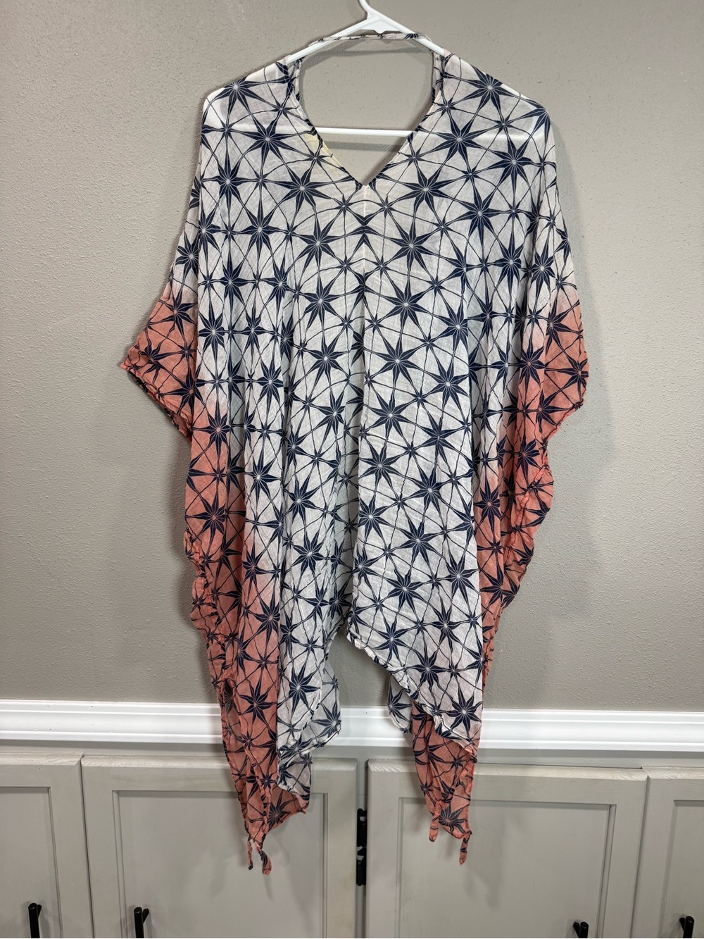Roberta Roller Rabbit Slate Beach Shrug - Picture 5 of 7